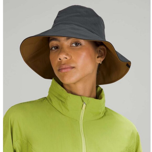 Lululemon Wide Brim Logo Bucket Hat - Picture 1 of 7